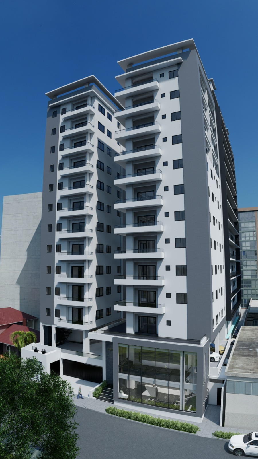 property.aria.exteriorOf Vista Bella III - Apartamentos de lujo en Bella Vista